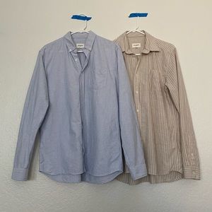 SET OF TWO October Editions LS Shirts